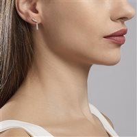 Orecchini Mabina Donna Flapper in Argento Zircone 563566 - 563566